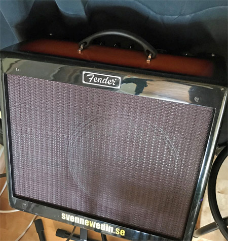 Svenne Wedin Fender Blues Junior Sunburst