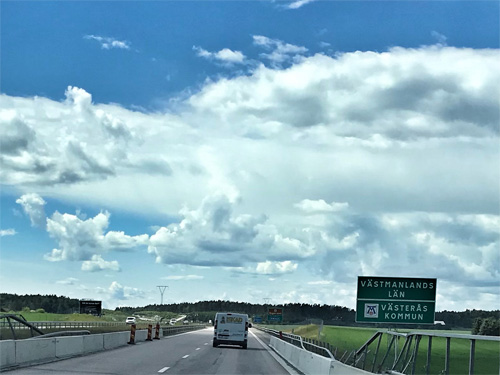 Svenne Wedin på roadtrip