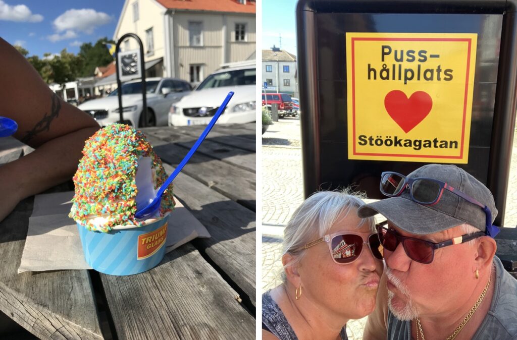 Glass och Pusshållplats