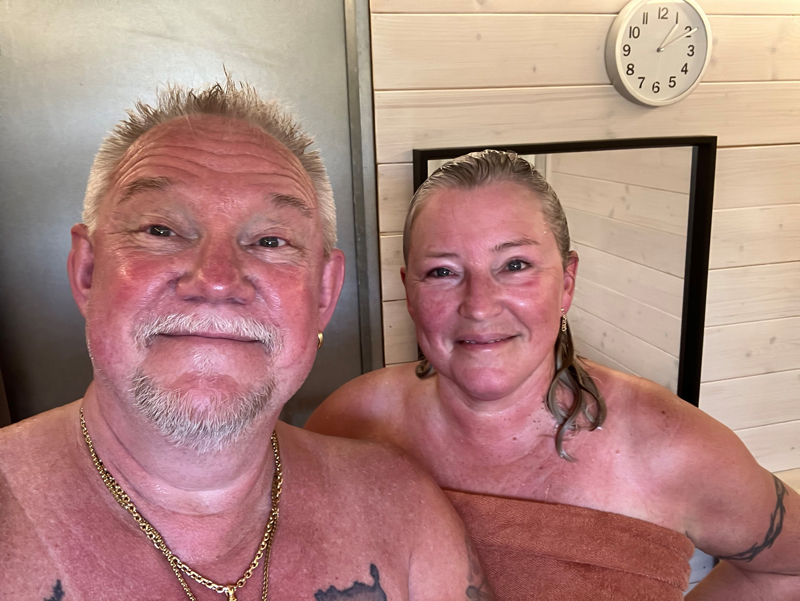 Sauna är en höjdare. Bastu - Balsam för själen